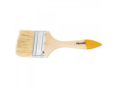 Кисть плоская Slimline 2", натуральная щетина, деревянная ручка SPARTA