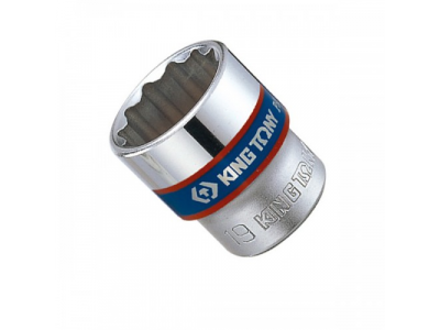 Головка торцевая стандартная двенадцатигранная 3/8", 10 мм, KING TONY